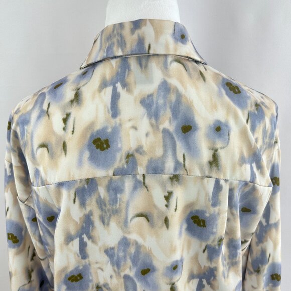 Dazy Soft Watercolor Floral Blouse – Women’s Small S - Picture 5 of 8